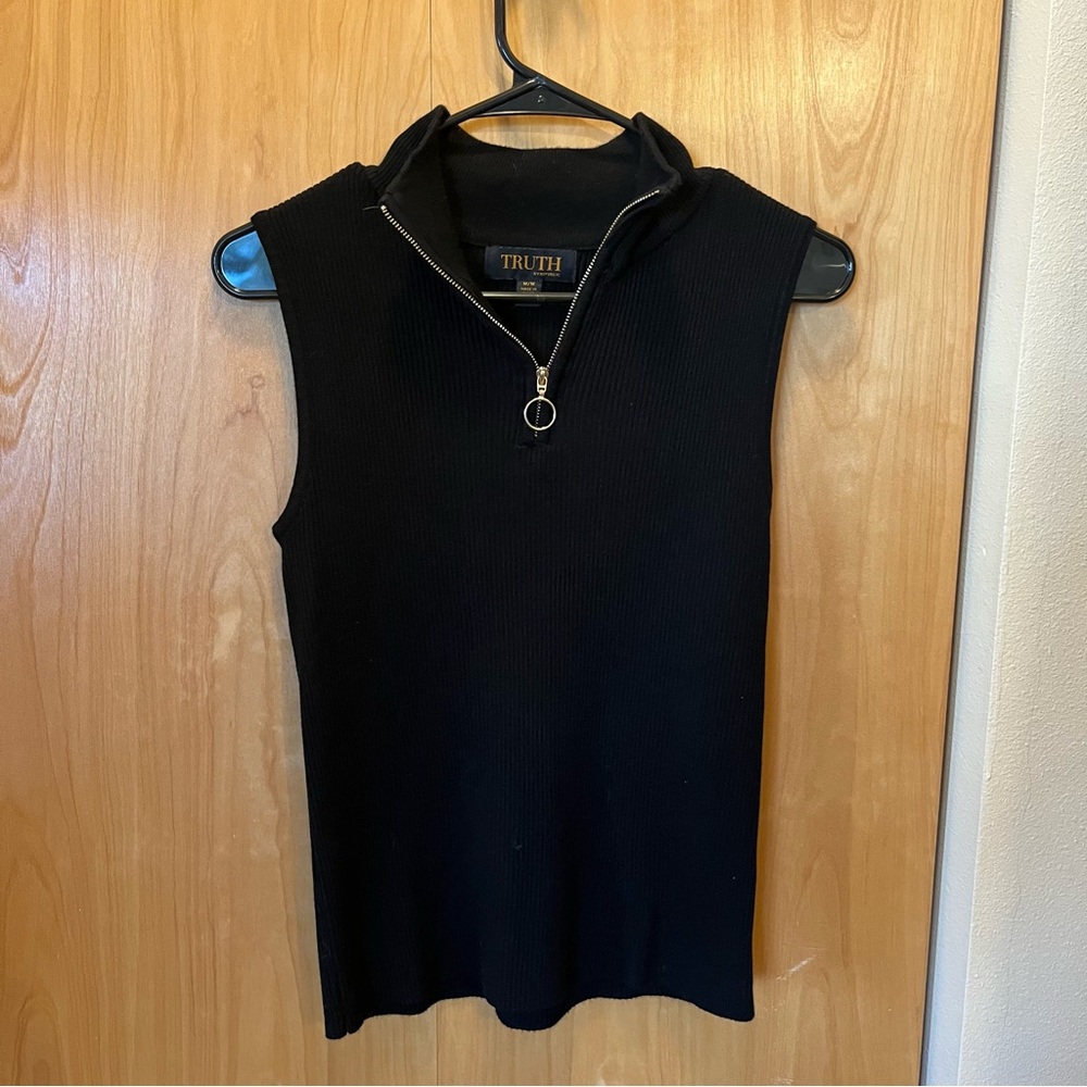 Truth Black Sweater Tank